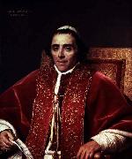 Jacques-Louis David Portrait of Pope Pius VII oil